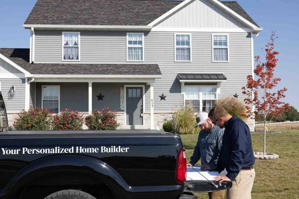 new homes illinois luxury custom home exterior architectural design